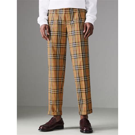 burberry mens trousers|burberry trousers vintage.